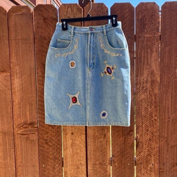 Cedars Dresses & Skirts - SOLD - Cedars Denim Skirt